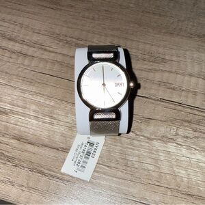 DKNY Silver Mesh Band Watch